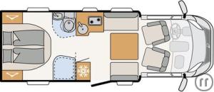 2-Wohnmobil Dethleffs Just Camp T 6752 DBL-