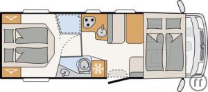 Reisemobil Dethleffs Trend I 7057 DBM