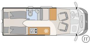 2-Wohnmobil Dethleffs Globetrail 640 EK