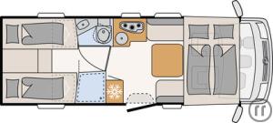 Wohnmobil Dethleffs Trend I 7057 EBL