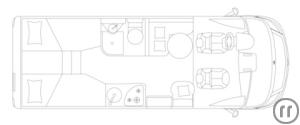 3-Wohnmobil Dethleffs Globebus Go T 45