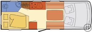 4-Wohnmobil  Crosscamp
