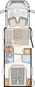 Wohnmobil Dethleffs Just 90 T 7052 DBL
