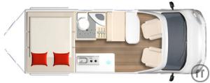 Wohnmobil Lineo C 590