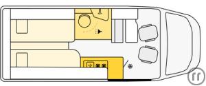 2-Wohnmobil  CV 640 SB+
