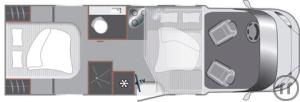 2-Wohnmobil  Tourer H 720