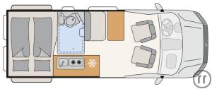 2-Wohnmobil Dethleffs Globetrail VW 600 DR Perf
