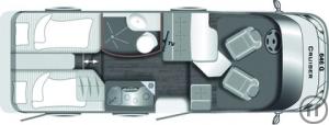 2-Wohnmobil  Cruiser V 646 G-