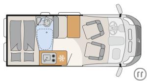 2-Wohnmobil Dethleffs Globetrail 540 DR