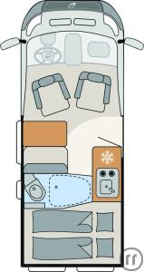 2-Reisemobil Dethleffs Globetrail 540 DR - RT