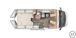 2-Wohnmobil  Cliff 602 Adv.