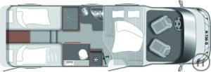 Wohnmobil  Tourer Lift H 730 G