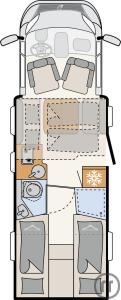 Wohnmobil Dethleffs Just 90 T 7052 EBL
