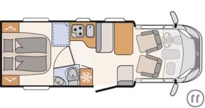 Wohnmobil Dethleffs Just 90 T 7052 EBL-