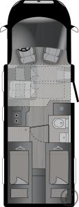 2-Wohnmobil  EXPDN 7.4 E