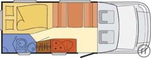 Wohnmobil  Ecovip 600 - RT