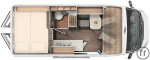 2-Wohnmobil  CV 601 pro