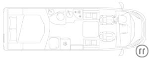 Reisemobil  Ecovip L 3412 DS-