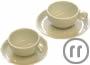Lilien Moccatasse mit Untertasse