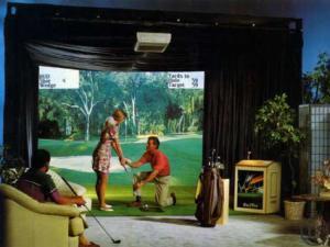 2-GOLF SIMULATOR / PRO GOLF SIMULATION / REAL GOLF / VIRTUAL GOLF SYSTEM