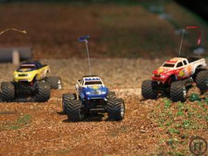 1-RC OFFROAD CHALLENGE / MINI MONSTER TRUCK BAHN