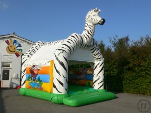 Hüpfburg Zebra 4 x 5m Aktion: Wochenende zum Tagespreis!