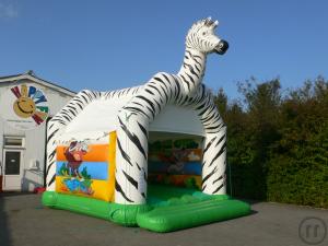 Hüpfburg Zebra 4 x 5m Aktion: Wochenende zum Tagespreis!
