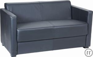 1-Leder Couch Madras - 2er