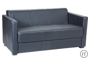 Leder Couch Madras - 3er