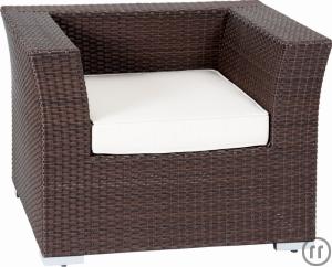 1-Rattanfauteuil "Karibik