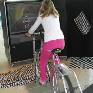 Fahrsimulator Fahrrad - Bike - Fahrrad - Simulator - Fahrsimulator Sport, Bewegung, Wettkampf