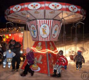 2-Nostalgie Zirkus Kinderkarussell - darf auf keiner Veranstaltung fehlen