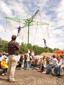 5-4 er Bungee Trampolin Anlage - der Dauerrenner auf jeder Veranstaltung