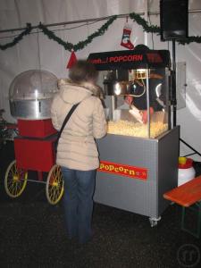 1-Skisimulator und Popcorn - 2 in 1, Winterpaket, Weihnachtsfeier, Schneesimulator, Winter Popcorn