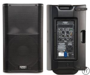 2-QSC Aktiv Lautsprecher Set 4.000W RMS