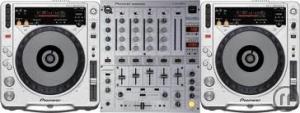 1-Pioneer DJ-Set 2 (1x DJM-600s, 2x CDJ-800 MKII)