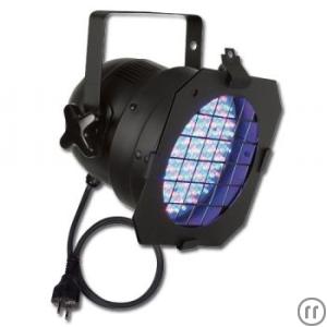 1-LED PAR-56 RGB Black