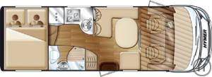2-Wohnmobil Hymer B-Klasse ML I 780