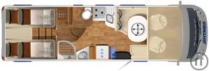 2-Wohnmobil Hymer B-Klasse ML I 780