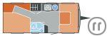 3-Wohnmobil Hymer B-Klasse ML I 780