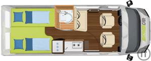 3-Wohnmobil Hymer B-Klasse ML I 780