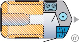 2-Wohnmobil Hymer Free 540 m. Aufstd.