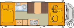 Reisemobil CV 600 DF 4x4