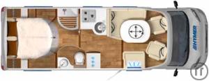 Reisemobil Hymer Tramp S 680 <3,5t / 2P