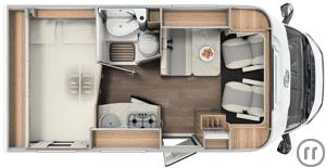2-Wohnmobil Carado T 447