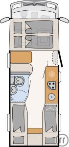 2-Reisemobil  Lyseo TD 684 G