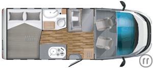 4-Reisemobil Carado T 448