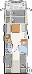 3-Wohnmobil  A 7300 DB