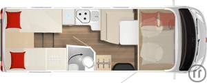2-Wohnmobil Carado T 457