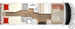 2-Wohnmobil Carado T 457